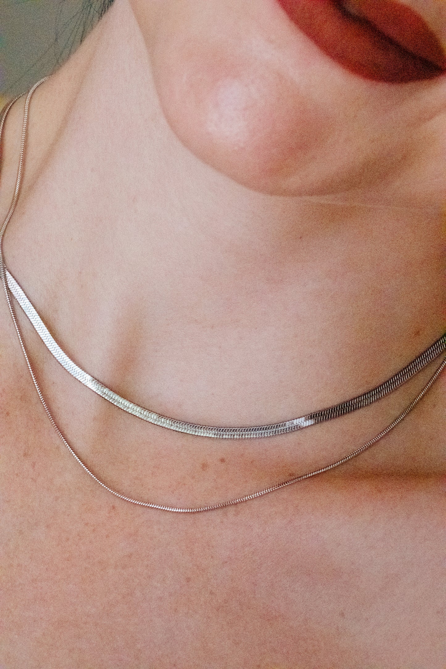 Silver Duo Necklace