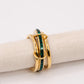 Emerald Stack Ring