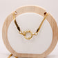 Vintage Clasp Snake Chain Necklace
