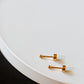 Gold Flatback Studs