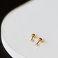 Gold Flatback Studs