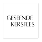 Custom Geseënde Kersfees Card