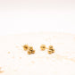Gold Ball Flat Back Studs
