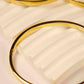 Gold Clip Bangle