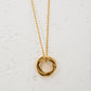 Golden Halo Necklace.