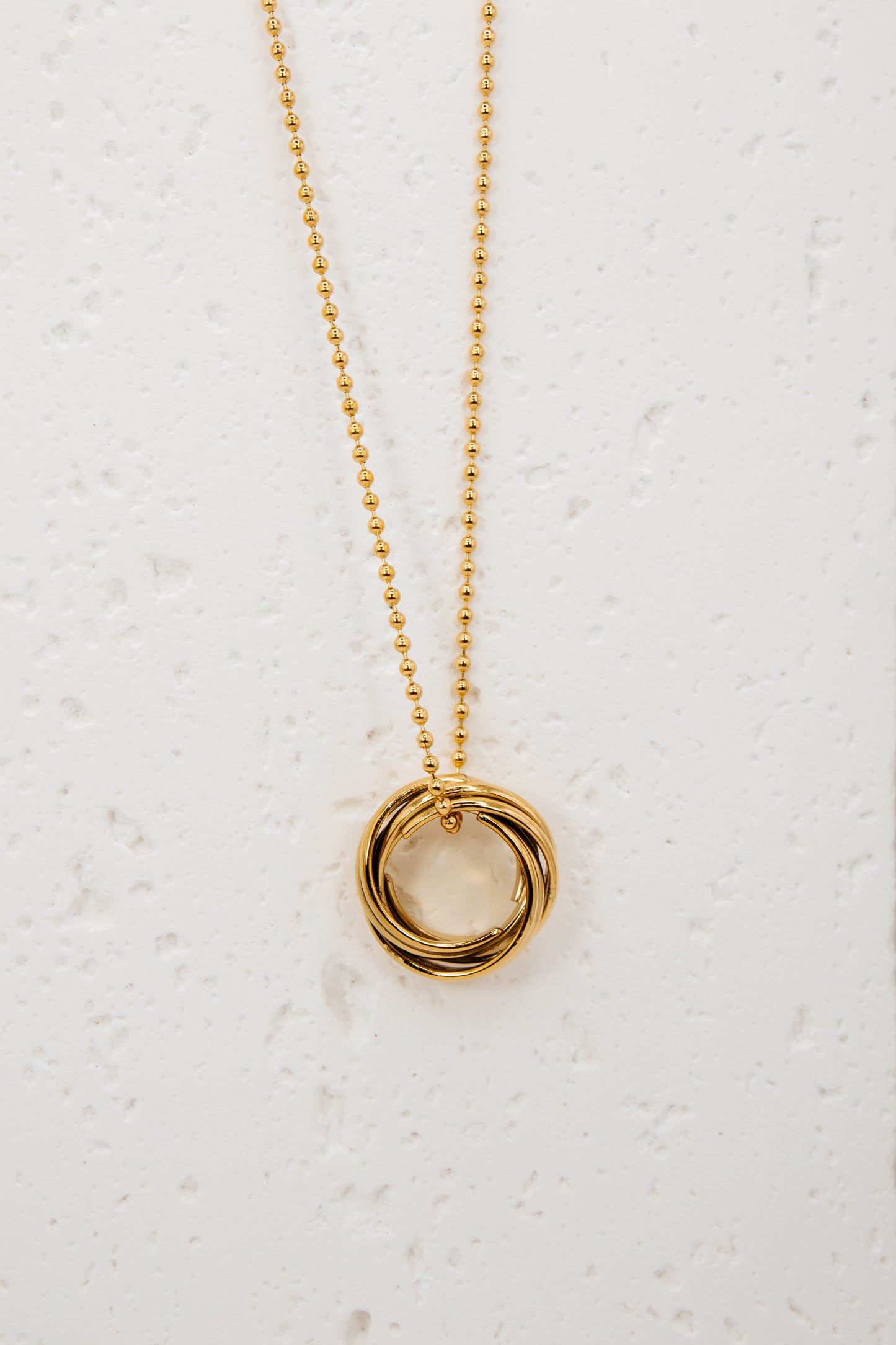 Golden Halo Necklace.