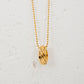 Golden Halo Necklace.