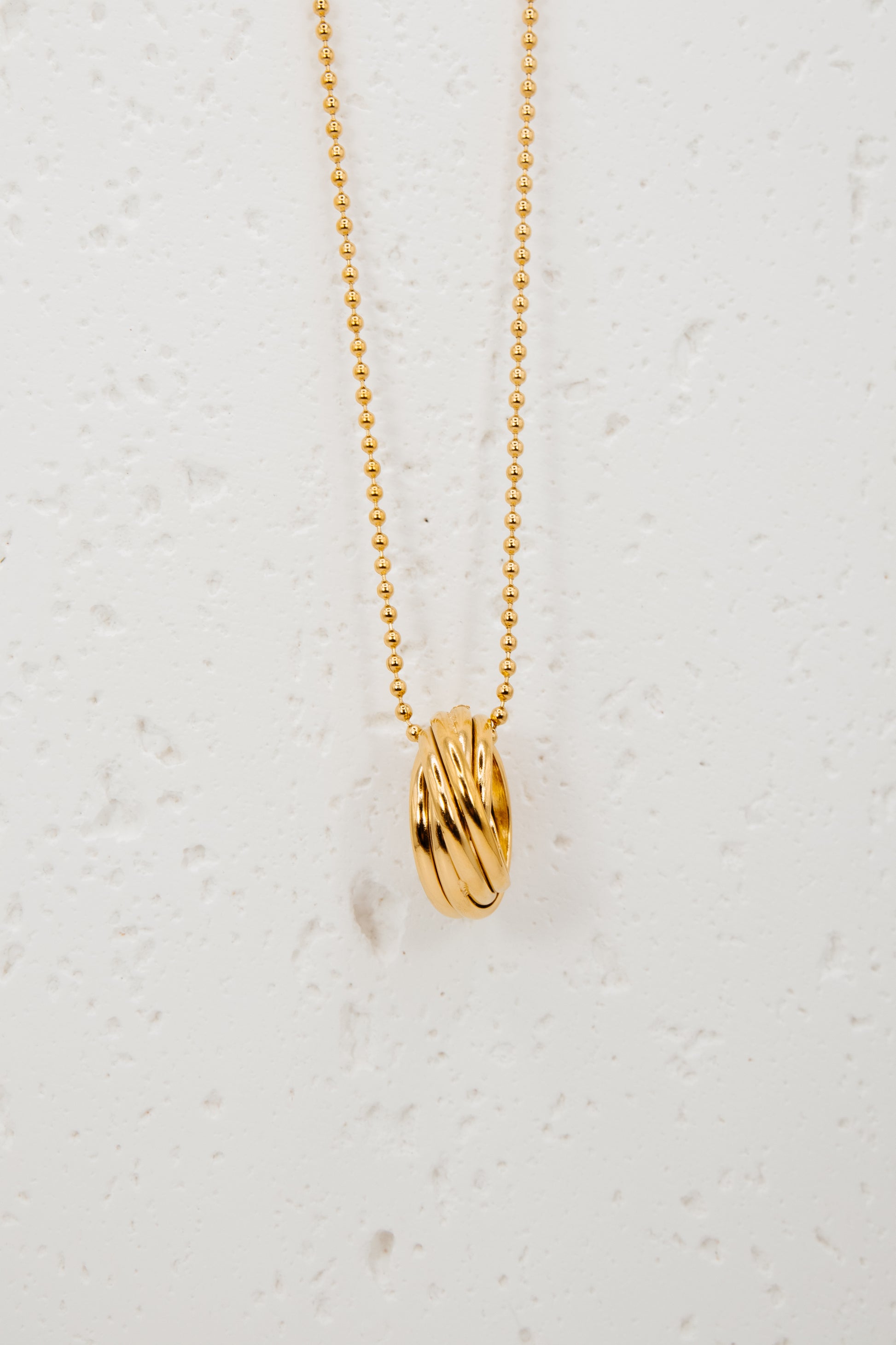 Golden Halo Necklace.