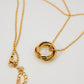 Golden Halo Necklace.