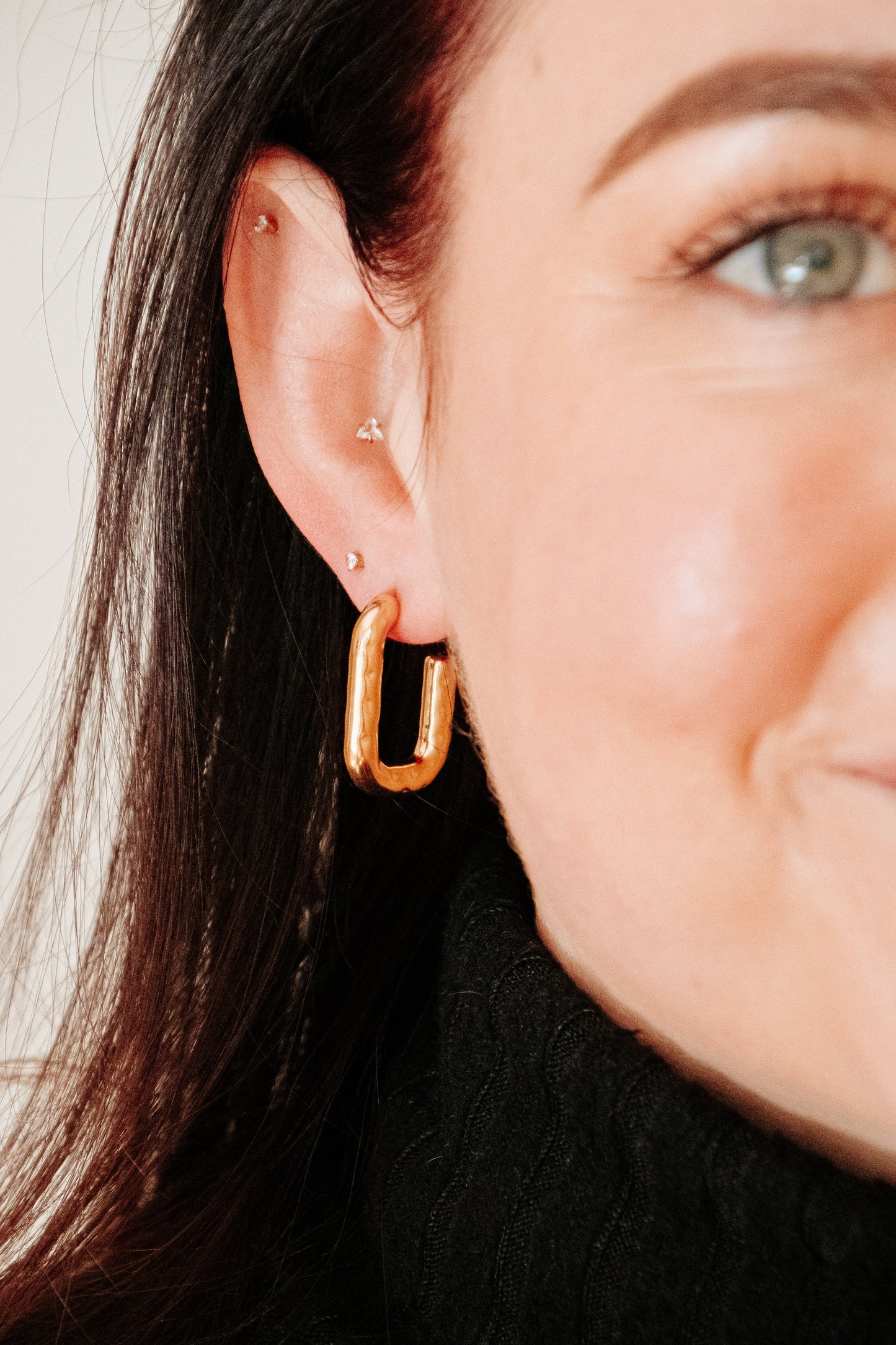 Hammered Hoops