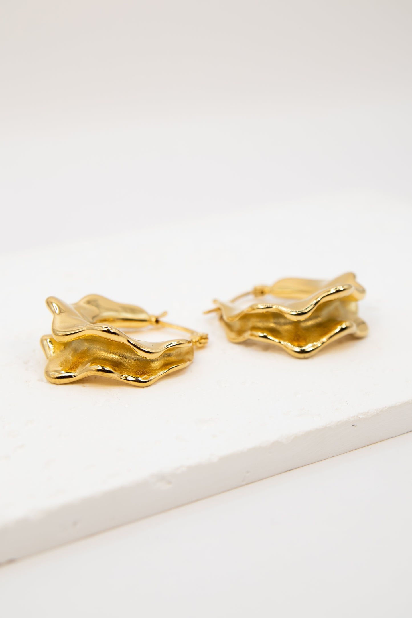 Ocean Tide Hoops