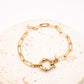 Paperclip VIntage Clasp Bracelet