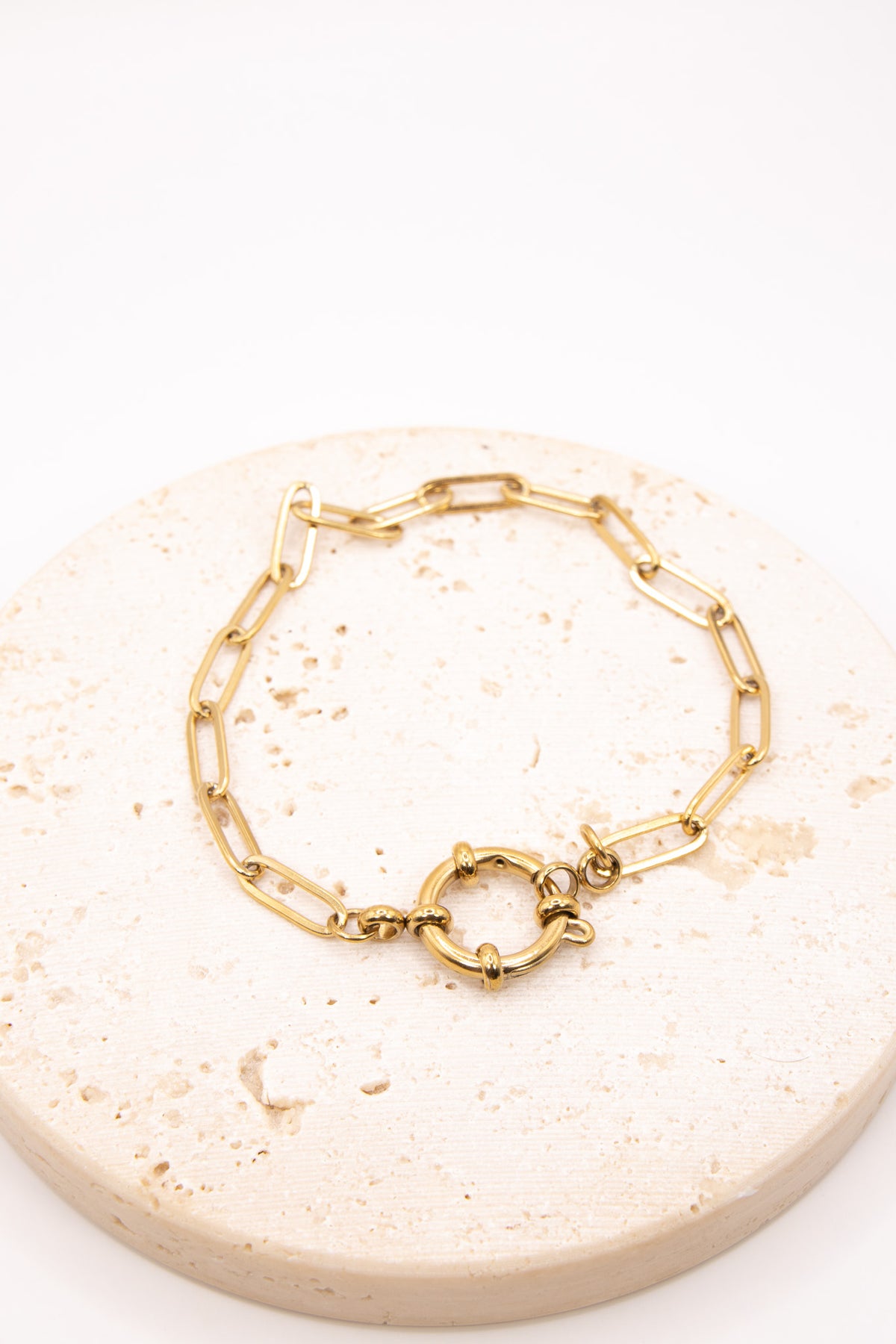Paperclip VIntage Clasp Bracelet
