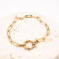 Paperclip VIntage Clasp Bracelet