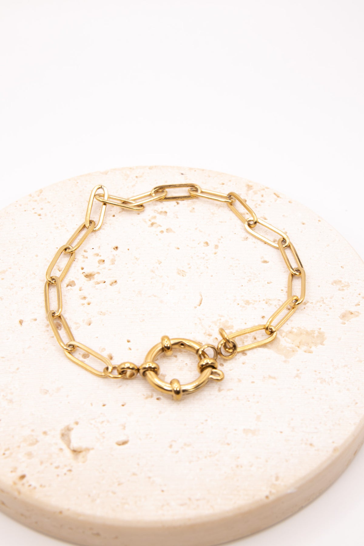 Paperclip VIntage Clasp Bracelet