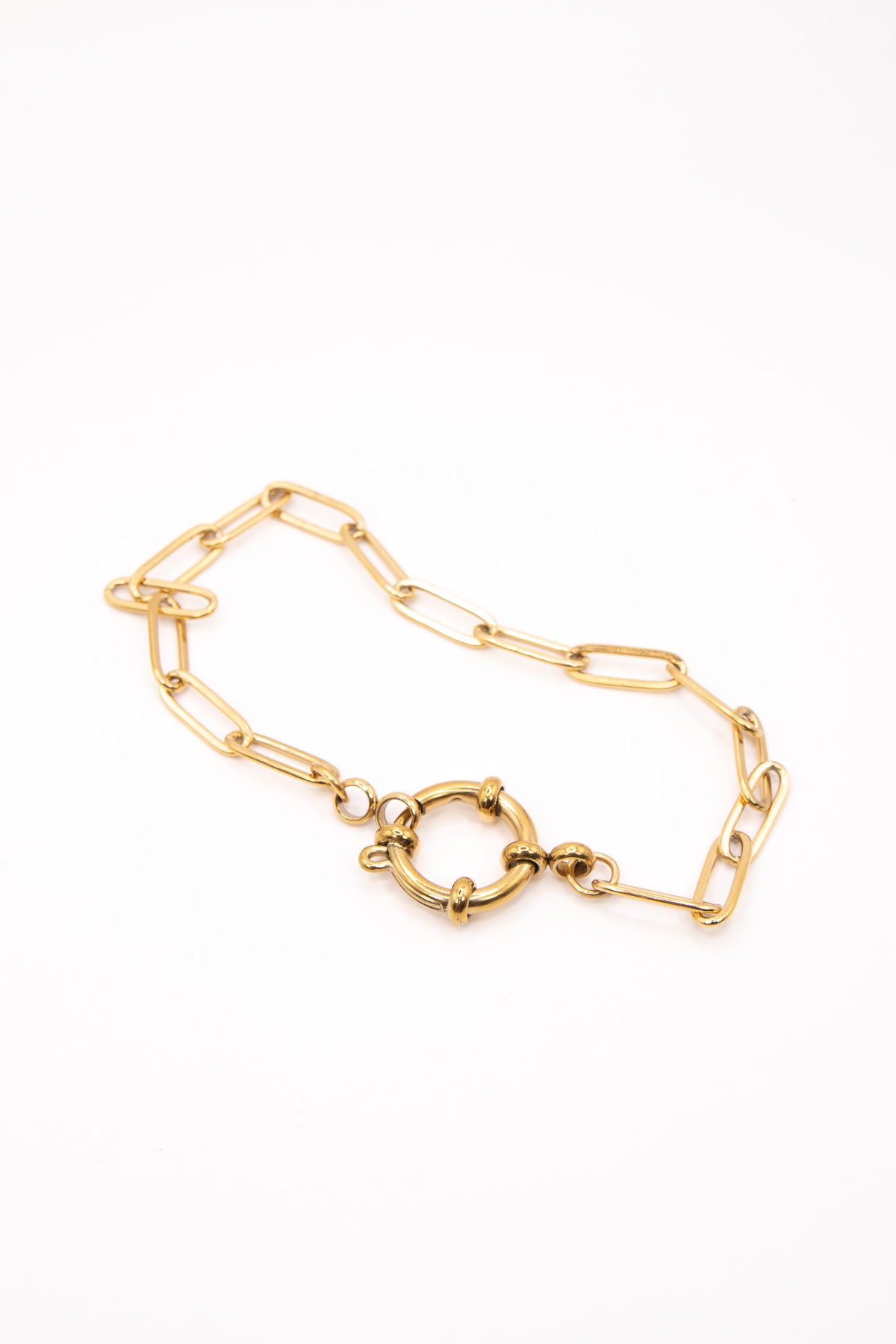 Paperclip VIntage Clasp Bracelet