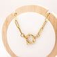 Paperclip VIntage Clasp Necklace