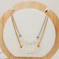 Pearl Row Necklace.