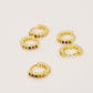 Rainbow Helix Ring
