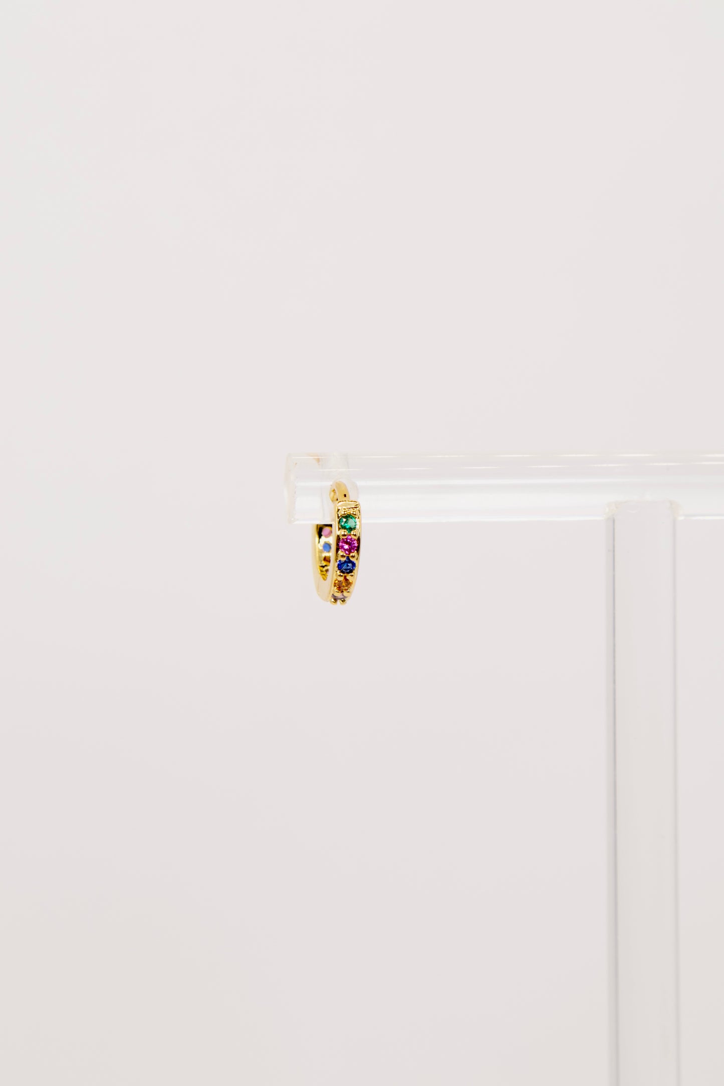 Rainbow Helix Ring