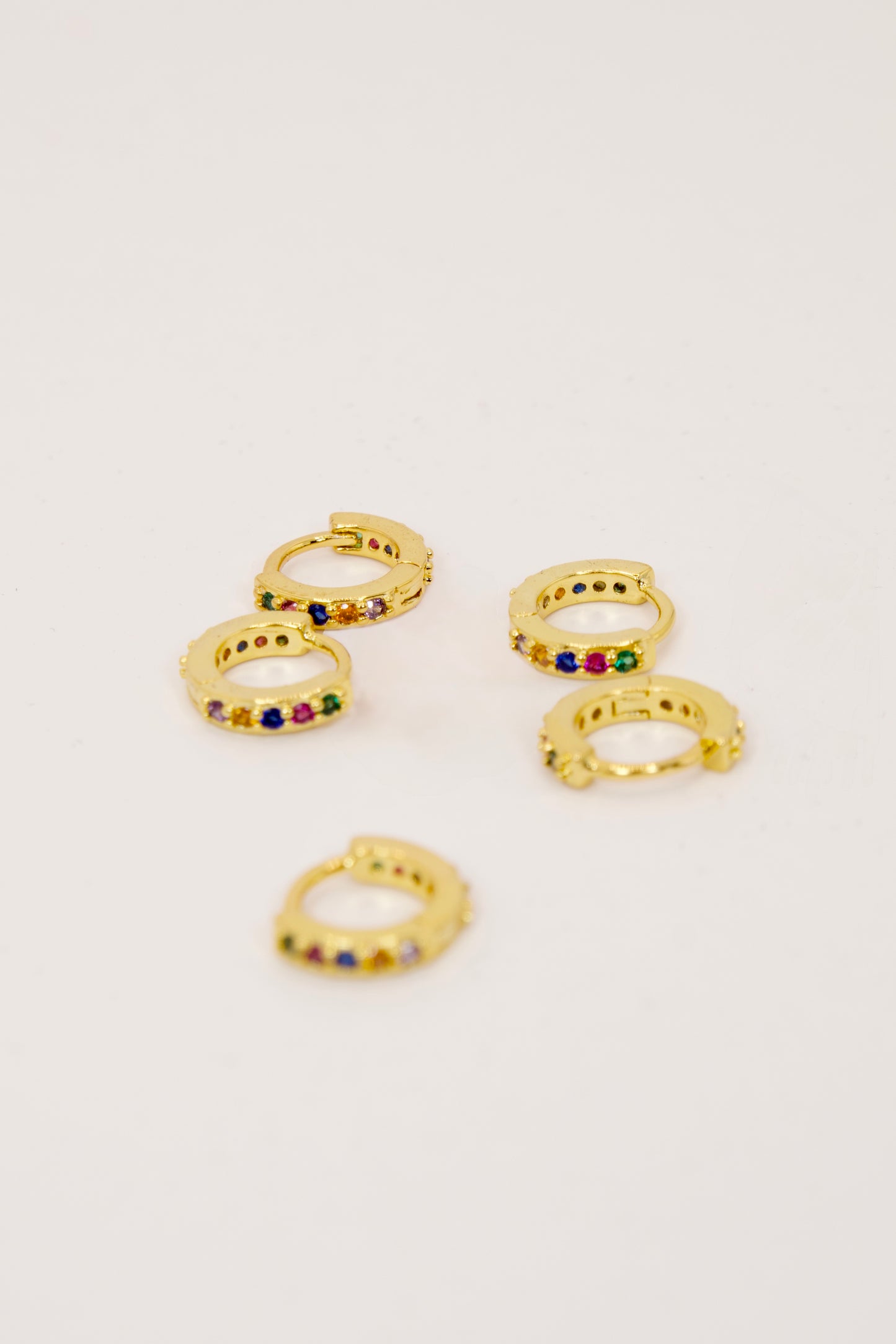 Rainbow Helix Ring