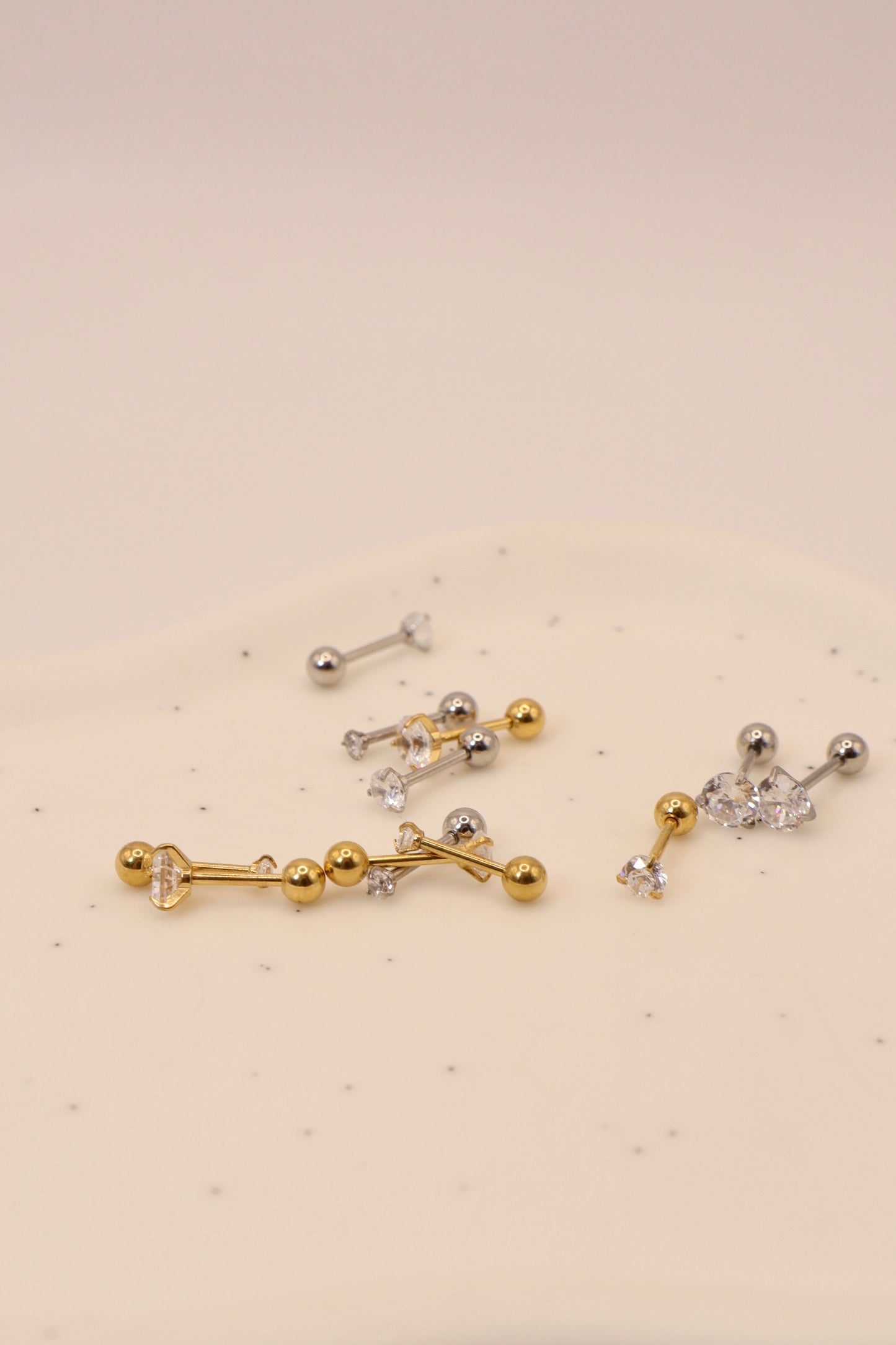 Rhinestone Flat Back Stud Set