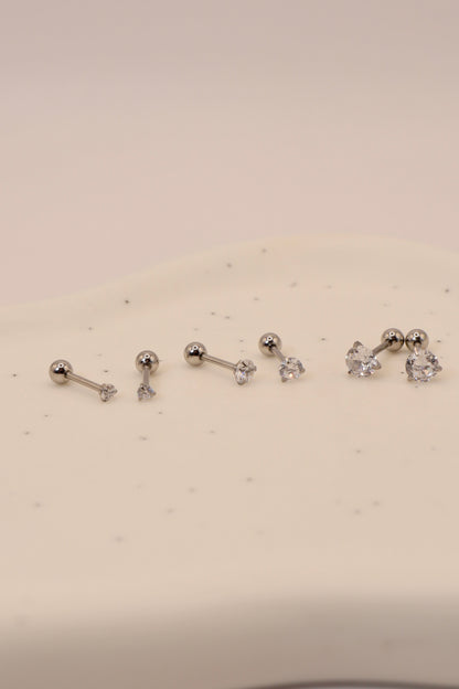Rhinestone Flat Back Stud Set