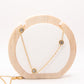 Round Rhinestone Necklace