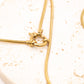 Round Vintage Clasp Necklace