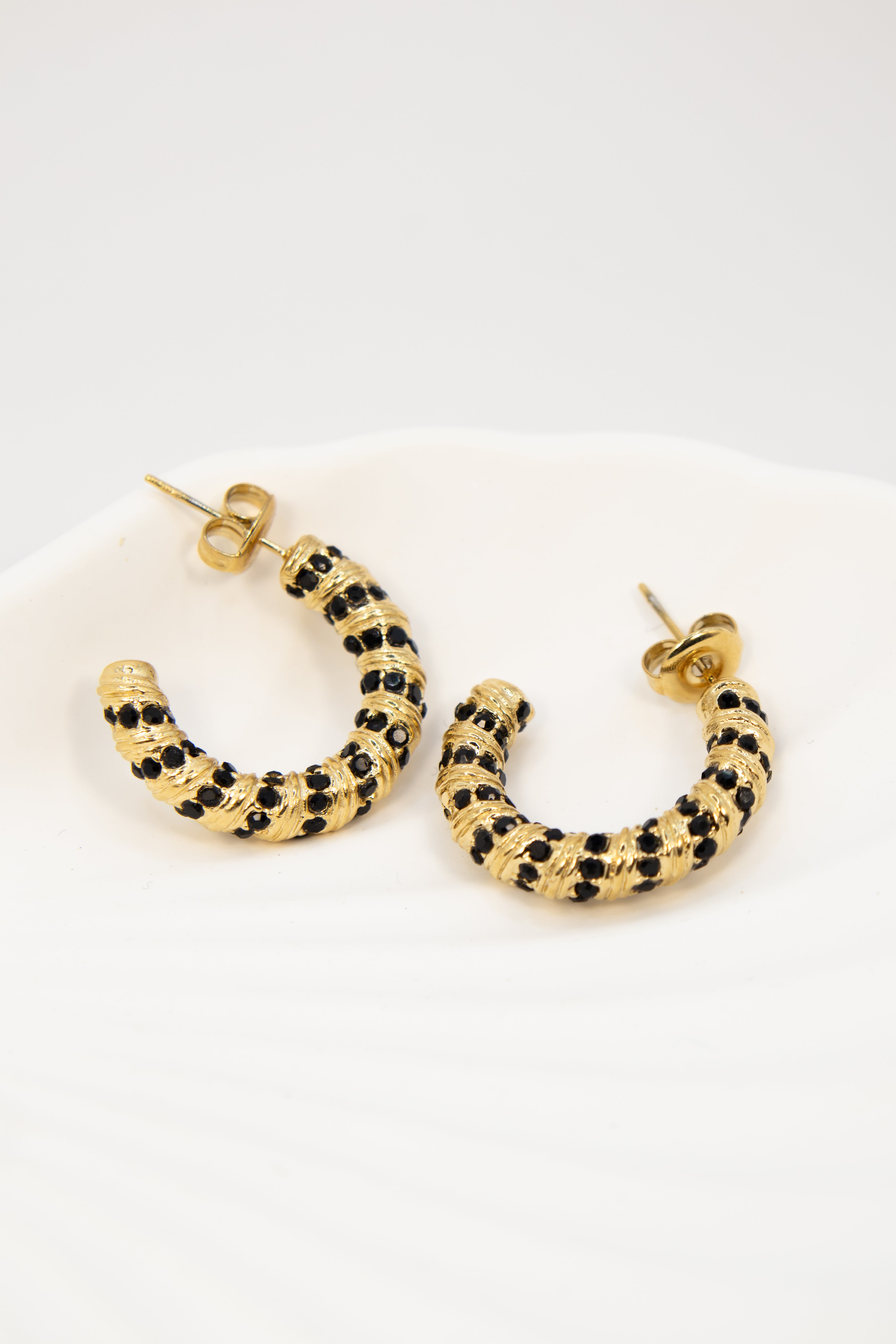 Shadow Hoops Shadow Hoops - Waterproof, Tarnish Proof and Hypoallergenic – Sweet ...