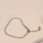 Thick Silver Snake Chain Bracelet
