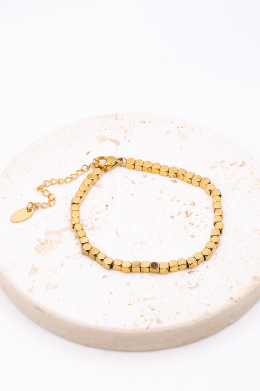 Square Beaded Bracelet