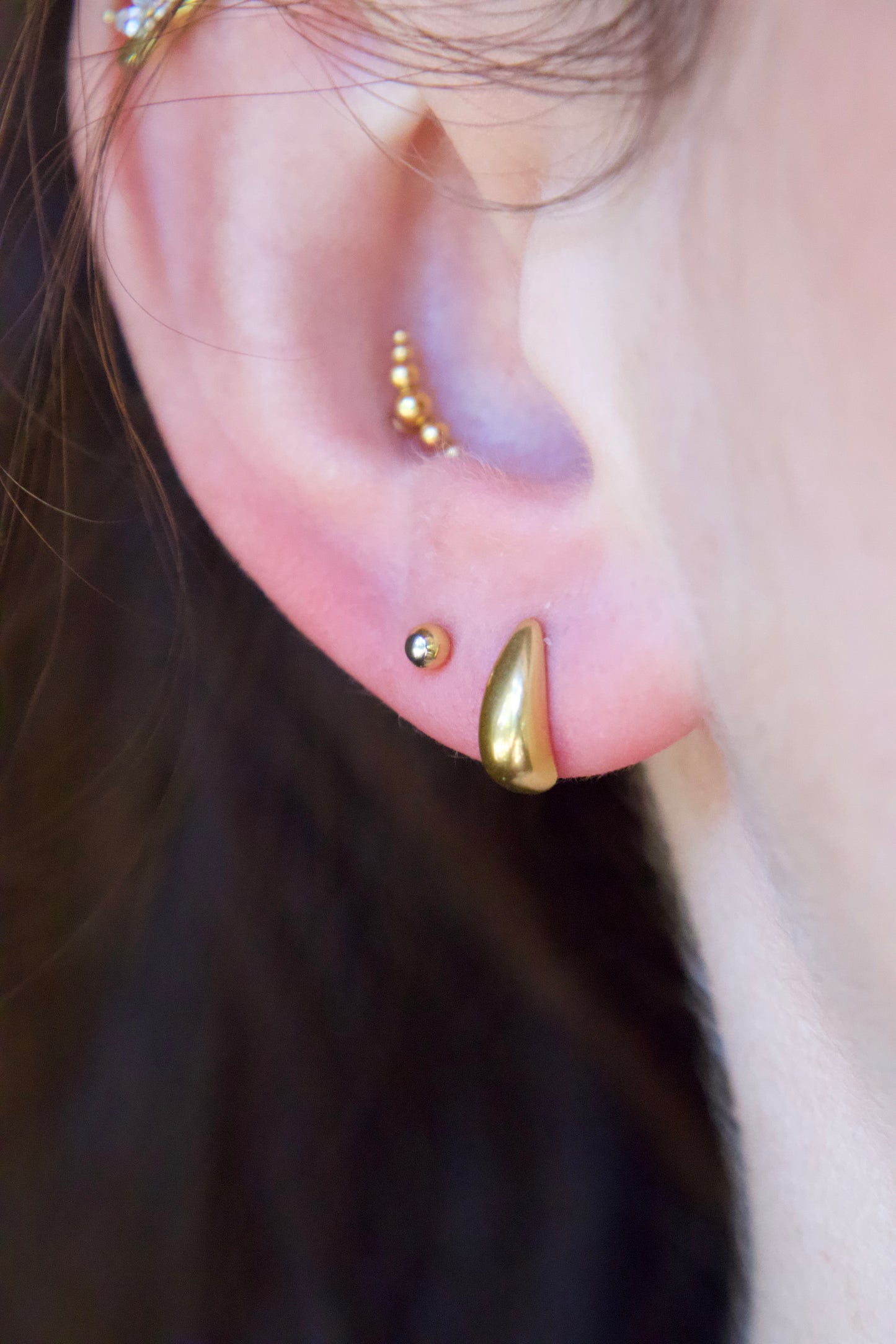 Teardrop Studs