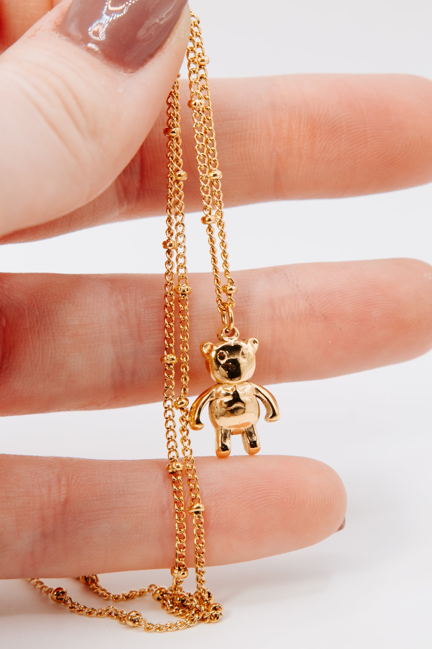 Teddy Charm Necklace