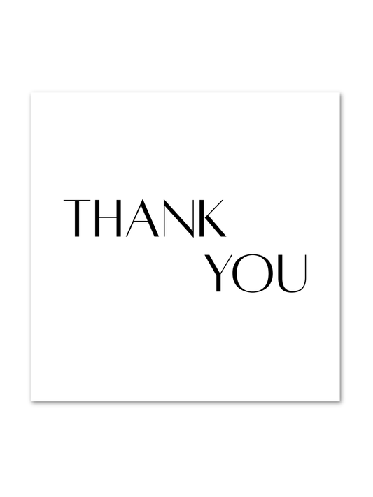 Thank You Card