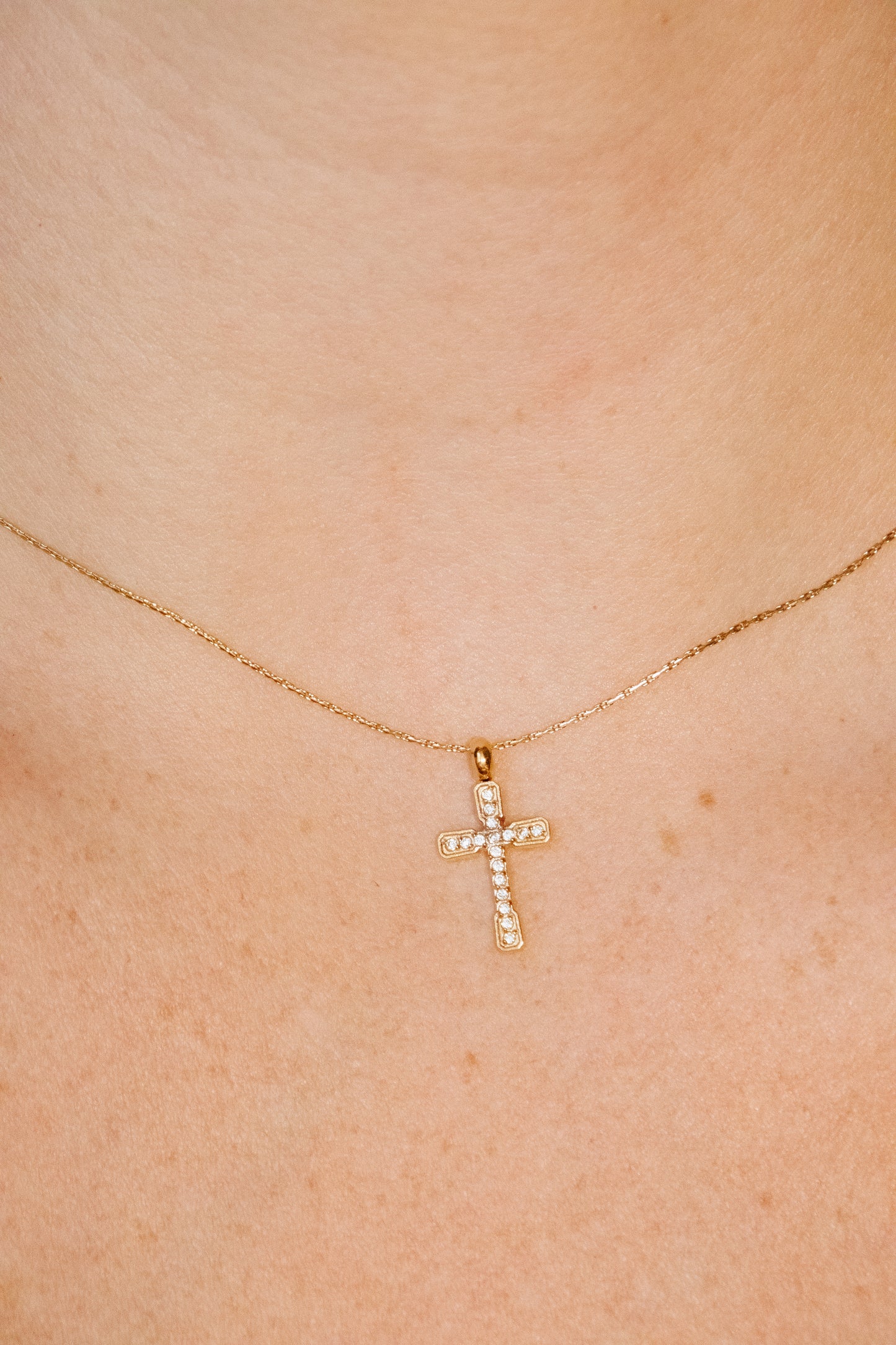 The Valora Cross Necklace.