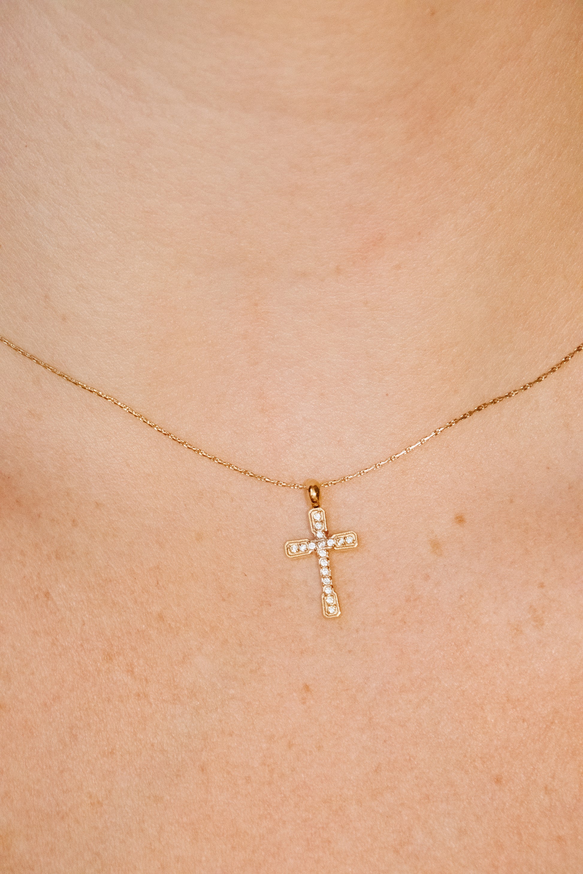 The Valora Cross Necklace.