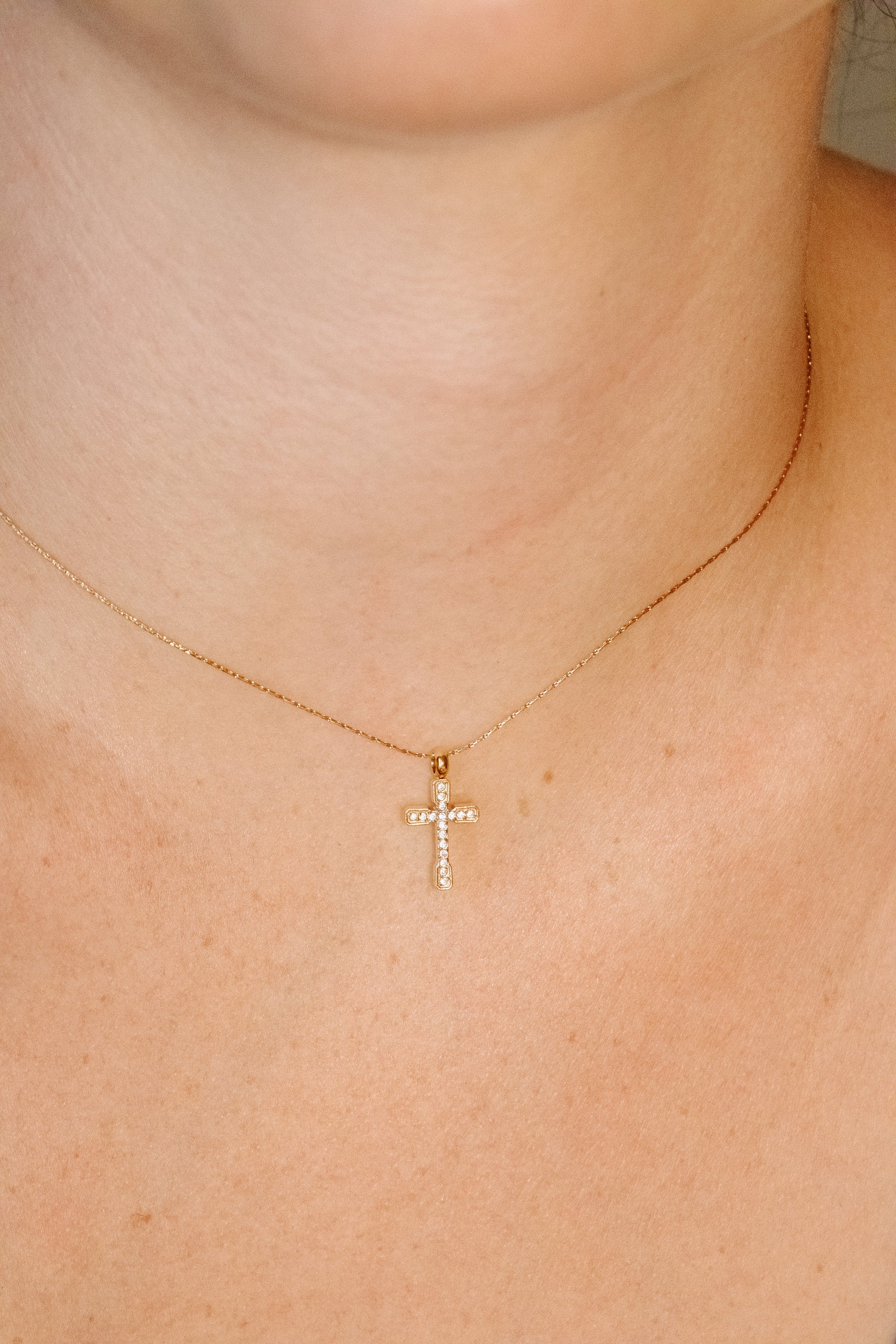 The Valora Cross Necklace.