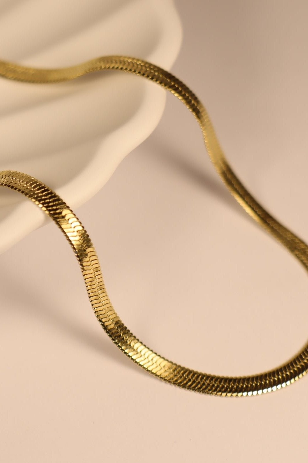 Thick Gold Snake Chain Necklace - Waterproof and Tarnishproof – Sweet ...