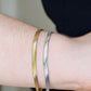 Thick Gold Snake Chain Bracelet