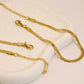 Thick Gold Snake Chain Bracelet