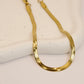 Thick Gold Snake Chain Bracelet