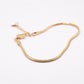 Thin Gold Snake Chain Bracelet