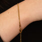 Thin Gold Snake Chain Bracelet