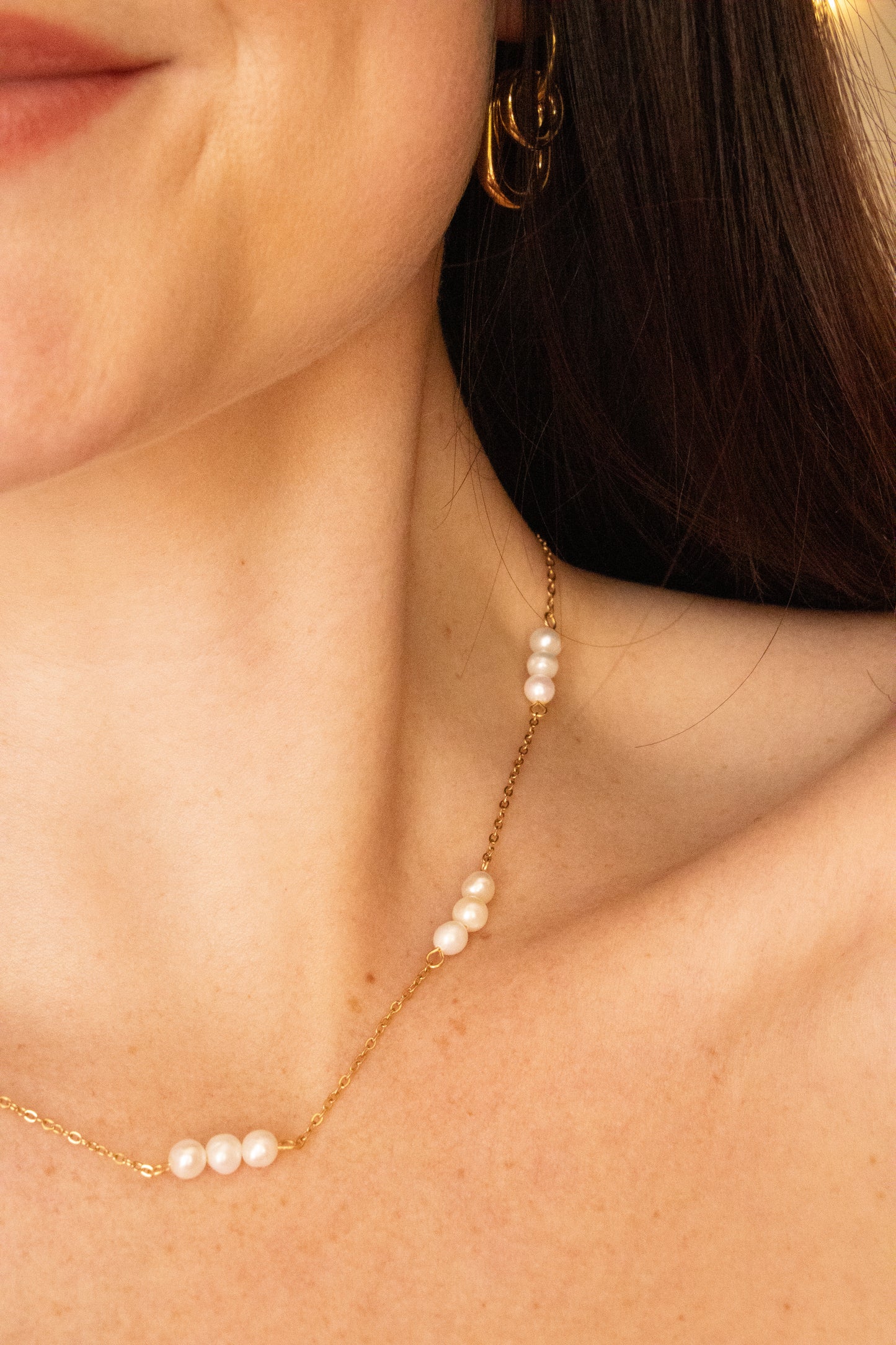 Trio Freshwater Pearl Necklace