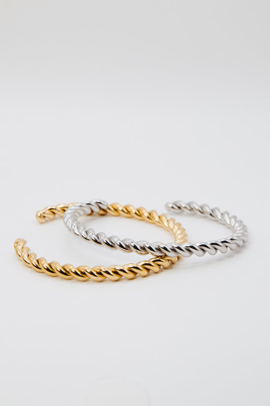 Twisted Cuff Bangle