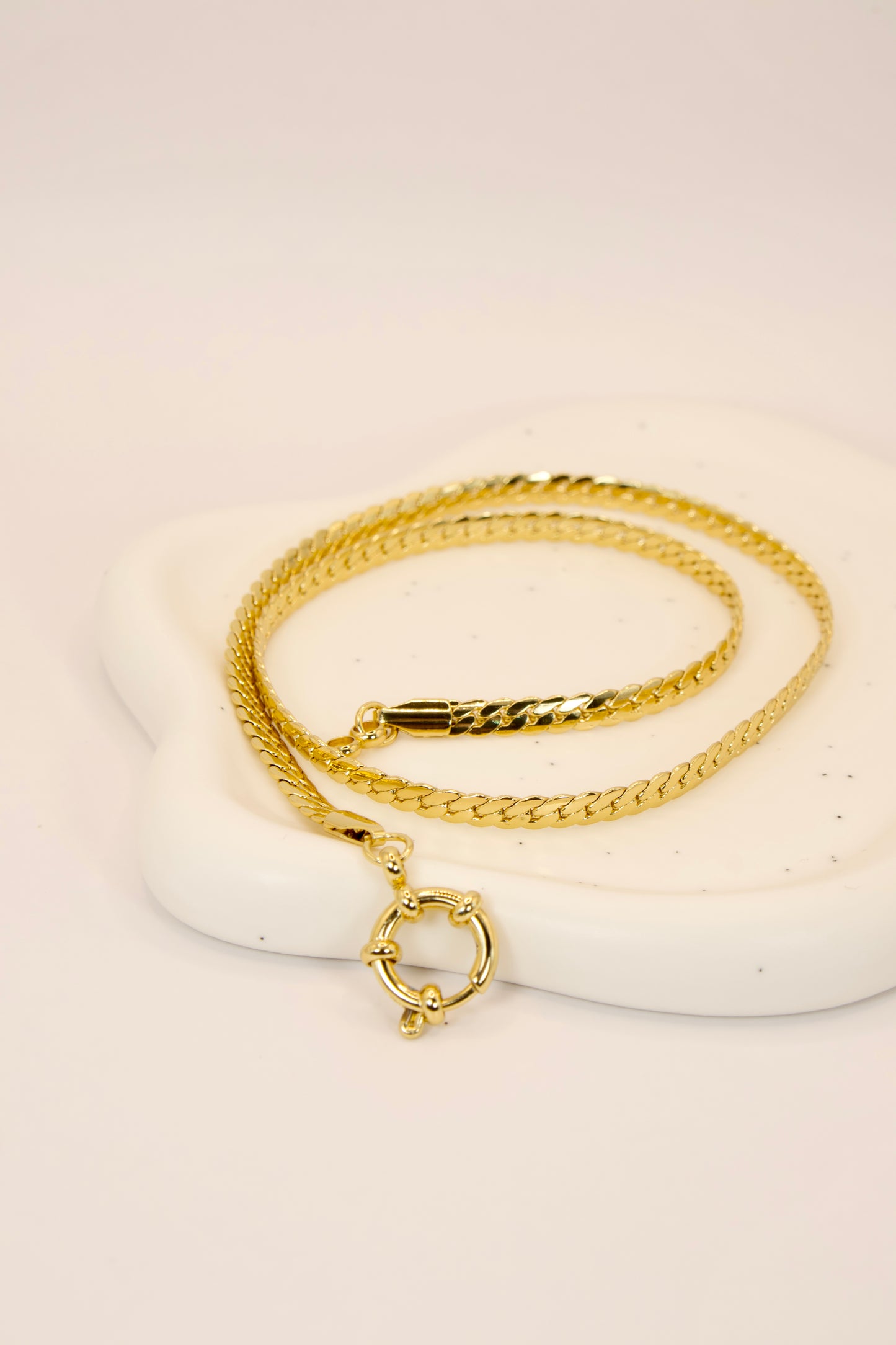 Vintage Curb Necklace