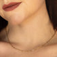 Mini Gold Paperclip Necklace