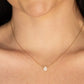 Teardrop Rhinestone Necklace
