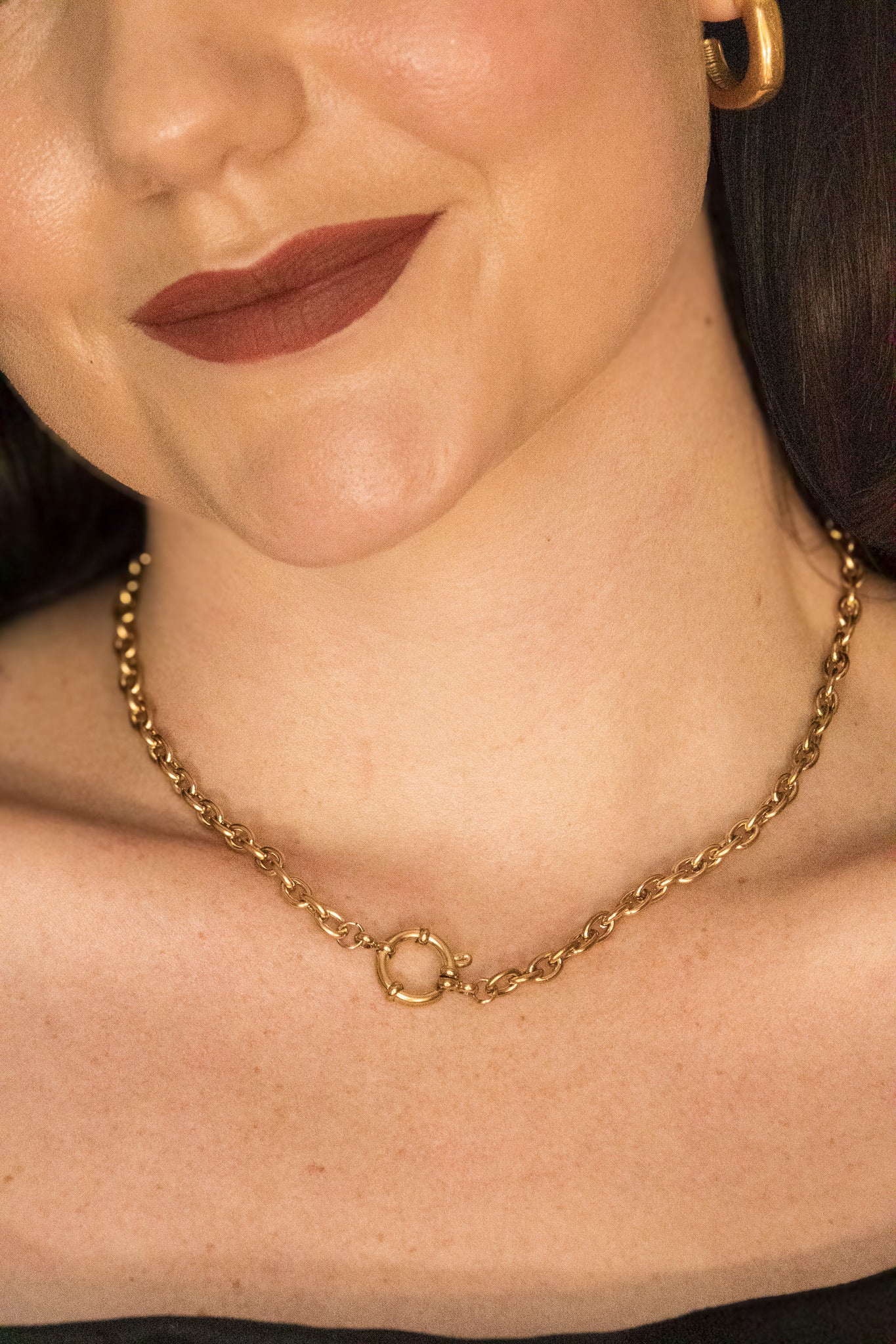Vintage Clasp Necklace